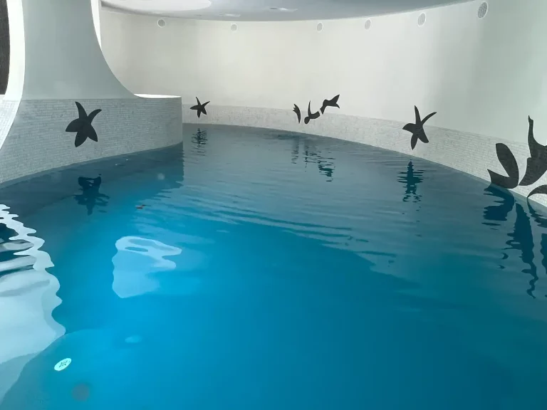 Construction piscine intérieure